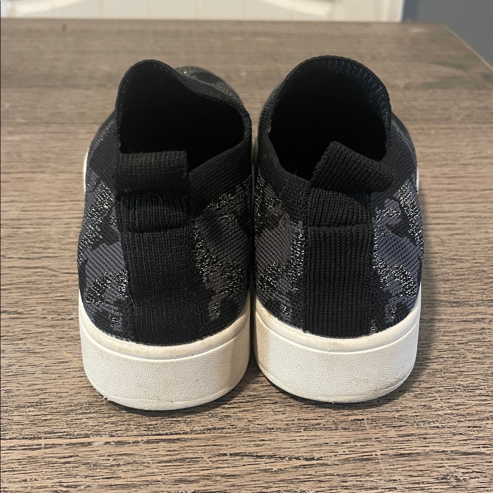 Bernie Mev. | Jenna Slip-On Sneaker Black Gray Metallic Camo Size 37 / 6.5 US - Picture 4 of 8